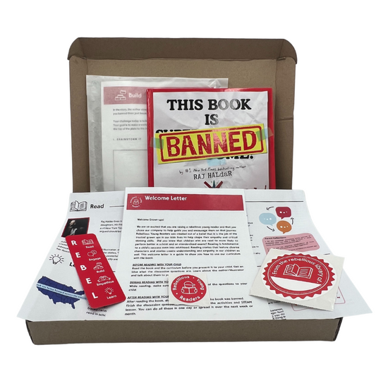 Open Box showing the Library Builder tier for Banned Book Subscription