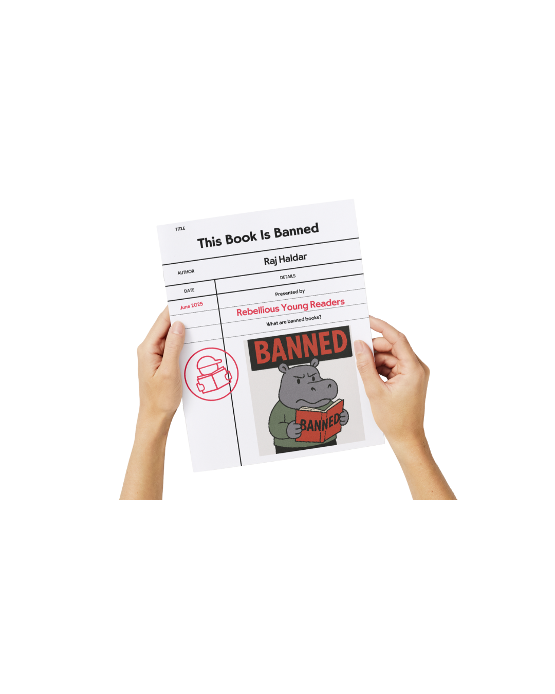 An image of the banned book curriculum 